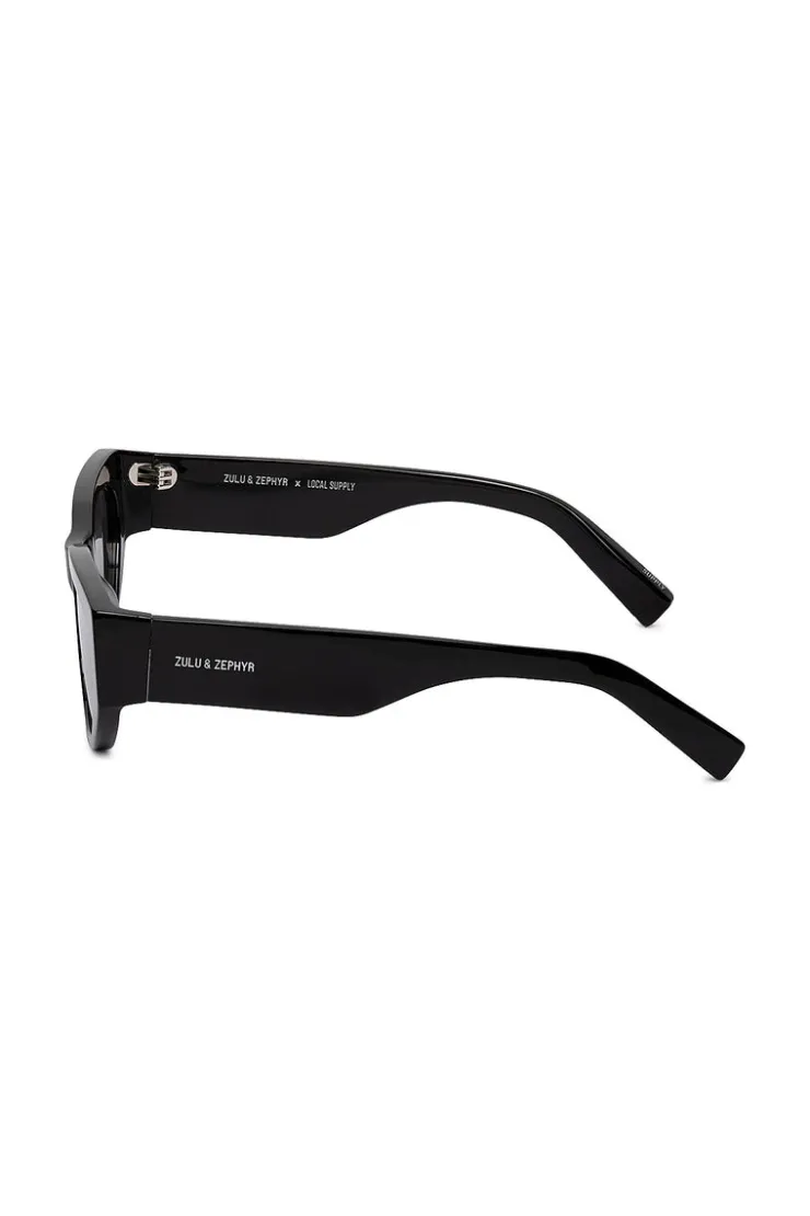 x Local Supply - Oval Sunglasses - Black^Zulu & Zephyr Store